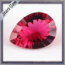 Excellente parfaite Mellennium Cutting Pear Shape Corundum for Jewellry